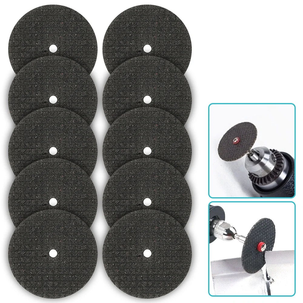 6-32 pezzi mini set di lame per sega circolare levigatura disco da taglio per mola per accessori Dremel utensili rotanti per taglio metalli