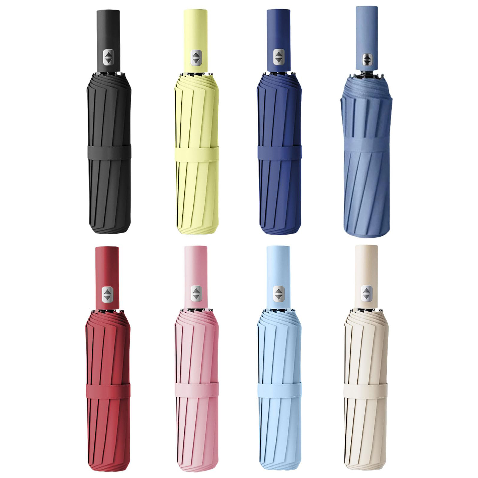 12 bone automatic folding umbrella Windproof sunshade Umbrella Men's and women's Luxury Business Umbrella Sunshade zwq