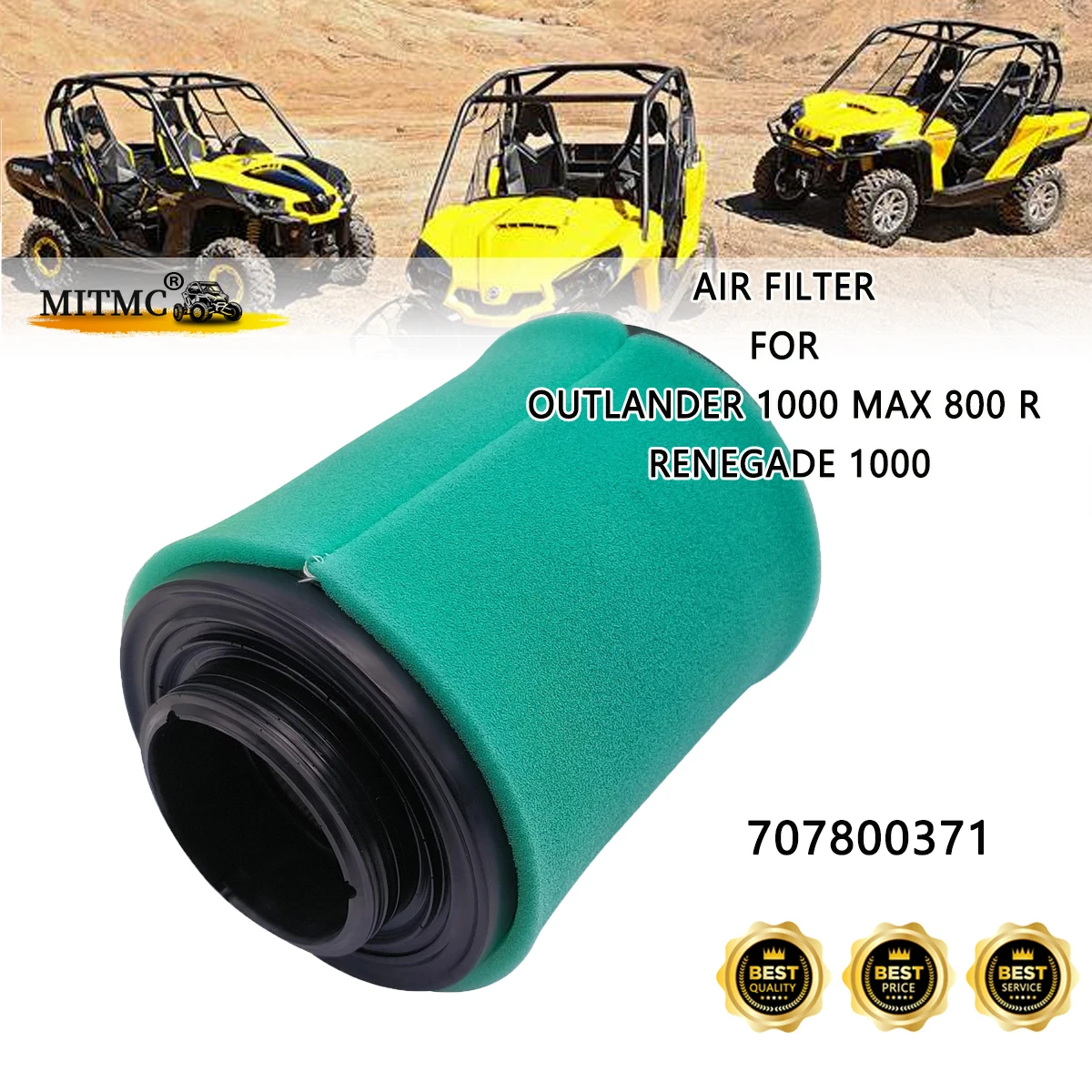 Воздушный фильтр для BRP AT-07298 707800371   Can‐Am Outlander 500 800 1000 4x4 DPS EFI ATV