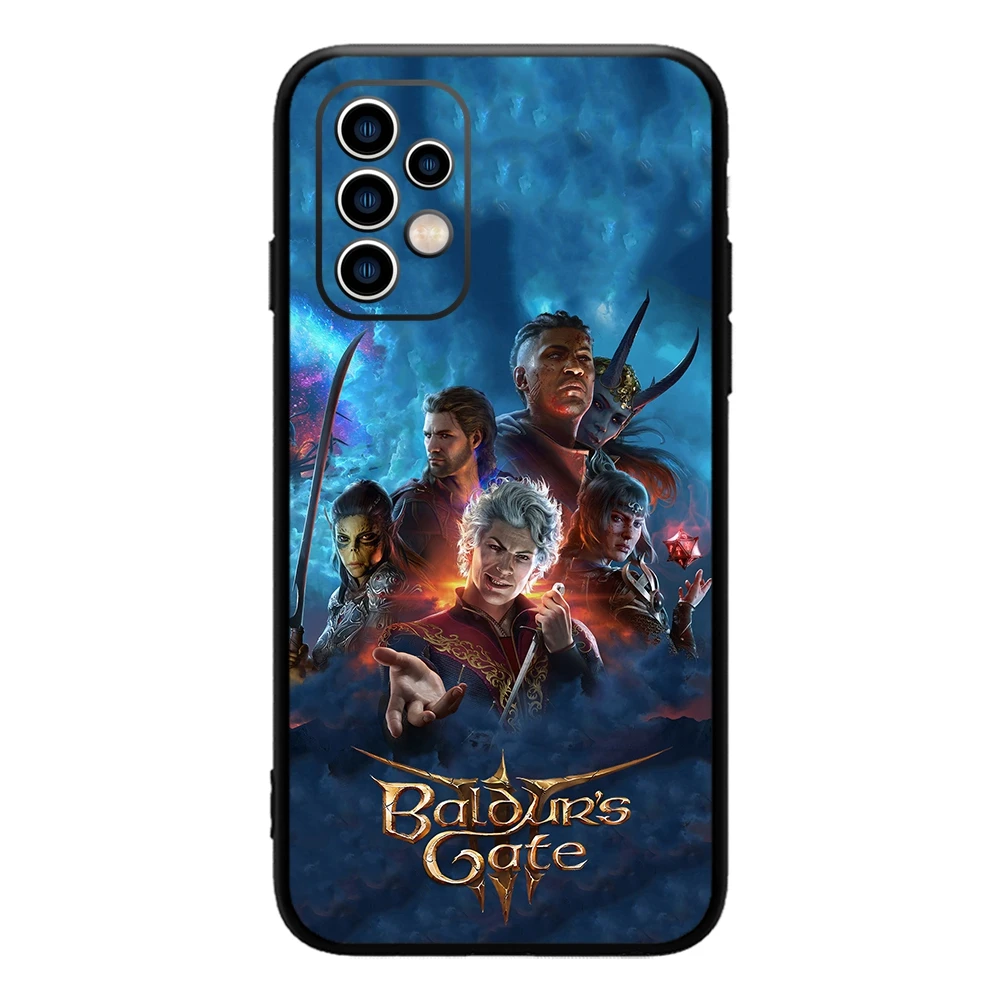BG III Laz'el Game Baldur Gate3 Astarion Shadowheart Phone Case For SAMSUNG Galaxy A54 53 52 51 F52 A71 note20 ultra S23 M30 M21