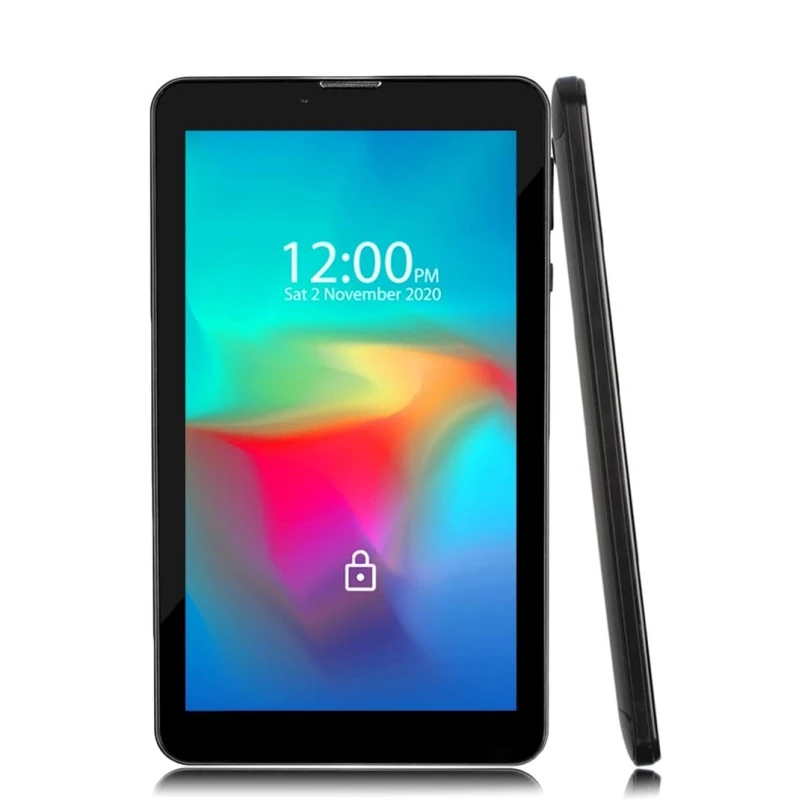 7” Android 11 3G Phone Call Tablets Quad Core 1GB RAM 16GB ROM 1024x600 Pixels Dual Camera 2*Sim Cards Support GPS
