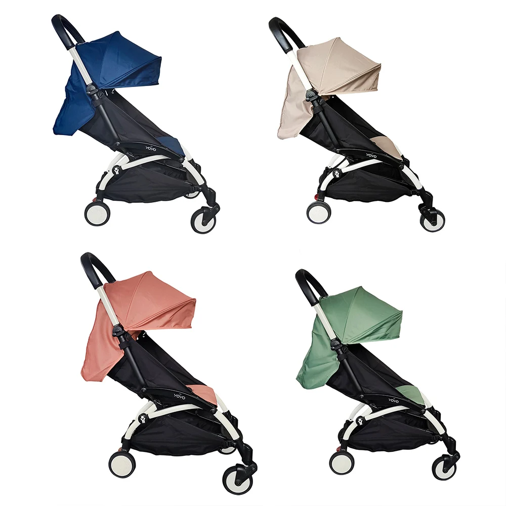 Sombrilla y forro para cochecito de 175 grados, accesorios para Babyzen Yoyo, juego de capó y colchón Yoya, funda para dosel, cojín para asiento