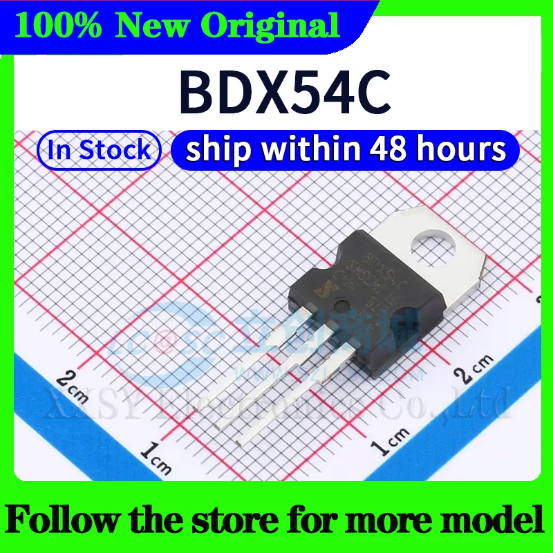 5 unids/lote BDX33C BDX34C BDX53C BDX54C alta calidad nuevo