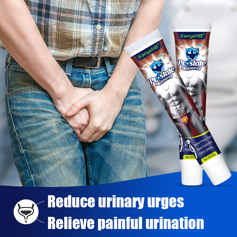 Pomada para tratamiento de Prostatitis, yeso prostático, crema de recuperación de uretritis, función urológica de próstata para hombre, cuidado de la salud G014, 1 Uds.