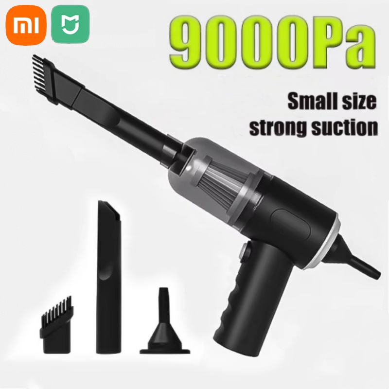Aspirador sem fio Xiaomi 2 em 1 2900000 Pa aspirador de pó portátil sem fio de alta potência 120W para carro de escritório doméstico