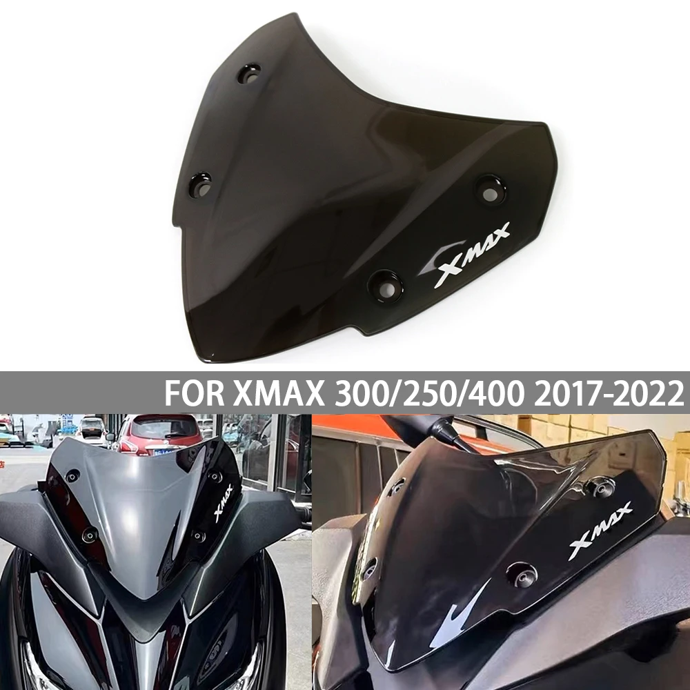 Visera deportiva para parabrisas de motocicleta, visera para YAMAHA XMAX300 Xmax250 XMAX 250 X-MAX300 XMAX300 2017 2018 2019 2020 2021