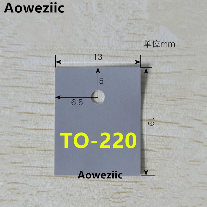 TO-220 TO220 TO-247 TO-3P Transistor Radiatore Raffreddamento Silicone Pad Termico Pellicola Scheda Dissipatore di Calore Copriletto Guarnizione Isolante