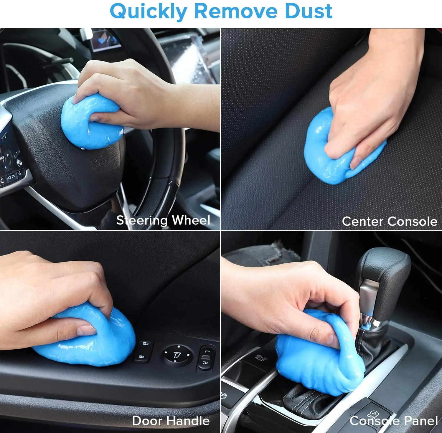 Car Cleaning Gel Multifunctional Air Vent Outlet Dashboard Laptop Magic Cleaning Tool Wash Mud Dust Remover Dirt Clean