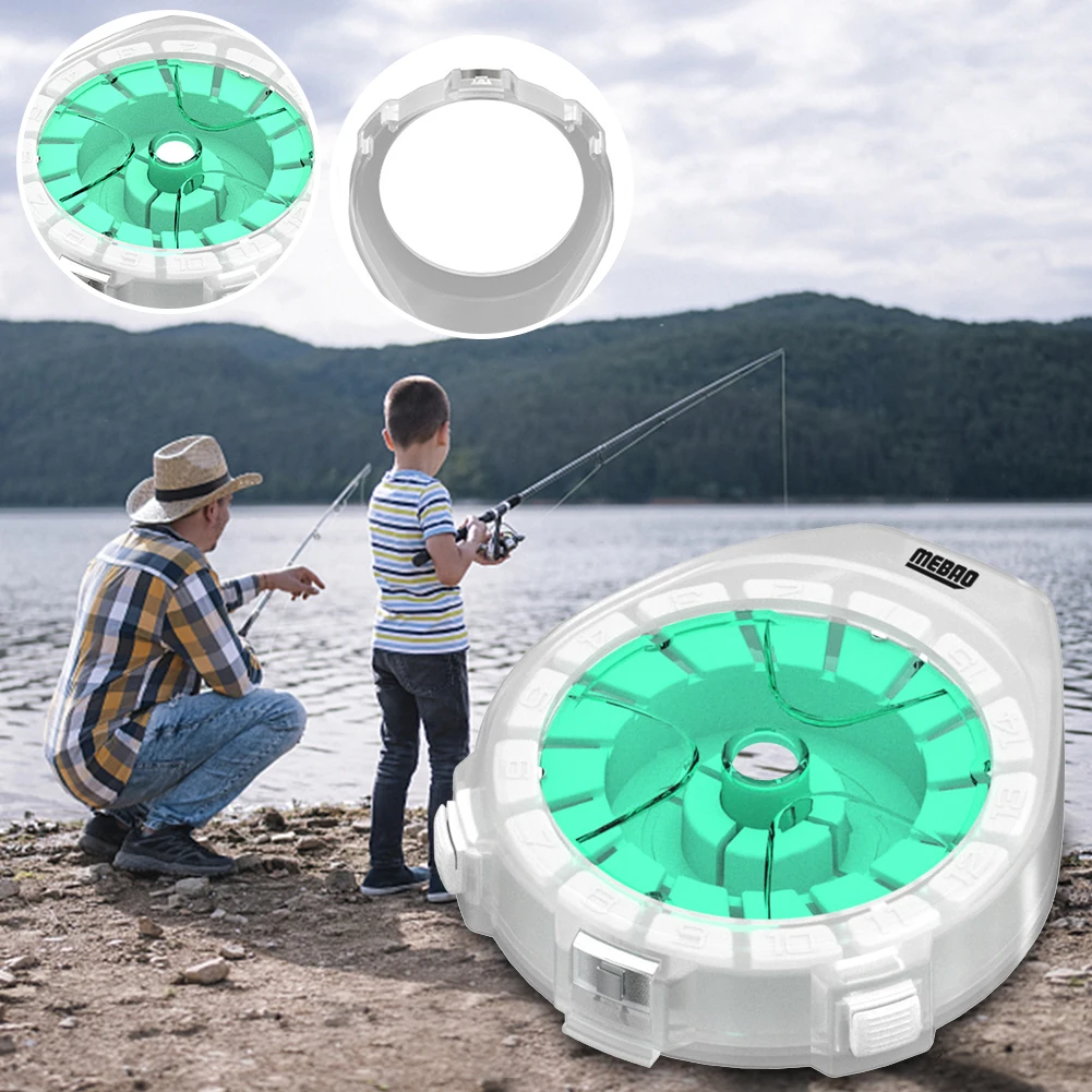 Fishing Main Coil Winding Tool Fishing Line Winding Board with Anti-Reversal Device Fishing Accessories