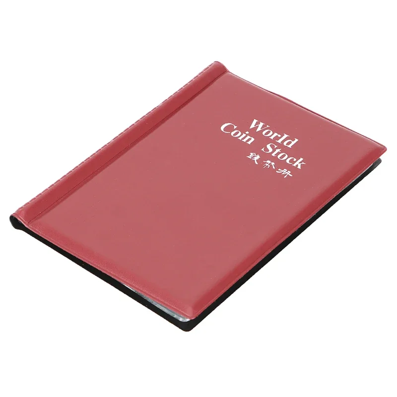 Für Sammler-Münzenhalter, Alben, Mini-Penny-Münzen-Aufbewahrungstasche, zum Sammeln von Geld, Organizer, 120 Taschen, Münzen-Sammlung, Albumbuch