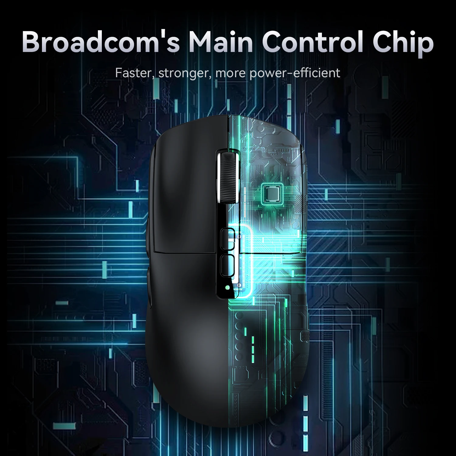 Wireless Gaming Mouse Attack Shark X6 Bluetooth Tri-Mode Connection,PAW3395,RGB,Touch Magnetic Charging Base,Macro Gaming Mouse