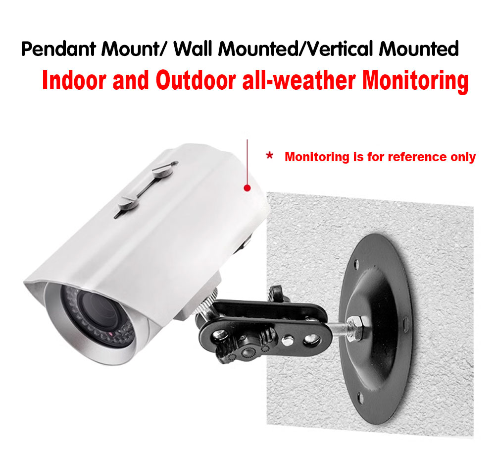 outdoor trail camera Metal Wall Mount Bracket Installation Monitor Holder Security Rotary CCTV Surveillance Camera Stand