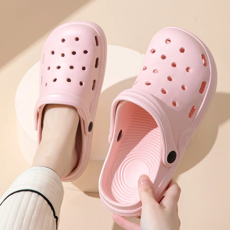 Scarpe da grotta per donna nuova decorazione estiva per la casa EVA antiscivolo da spiaggia con sandali da esterno scarpe da giardino da donna