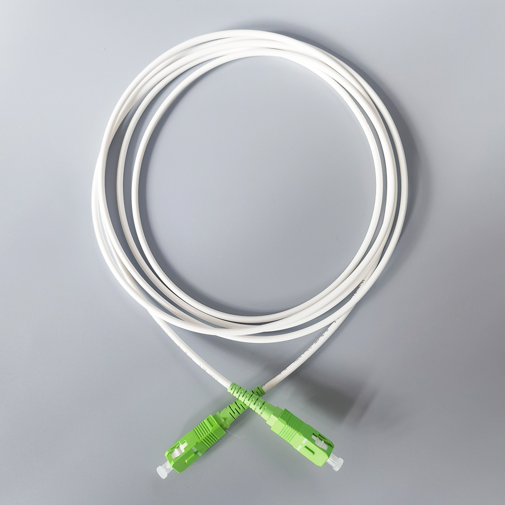 SC-APC/SC-APC Fiber Optic Patch Cord Single Mode Fiber Optic Cable FTTH 1.5m/2m/3m Fibra Optica Extension fibre Cables