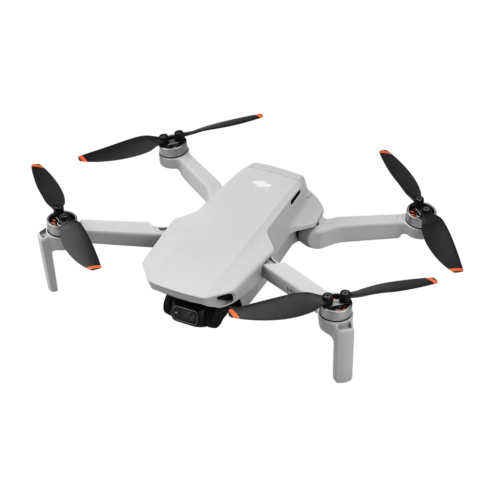 4 pares de hélices coloridas para DJI Mavic Mini 2 Drone Mini portátil de bajo ruido rayas de colores accesorios de hélices ligeros