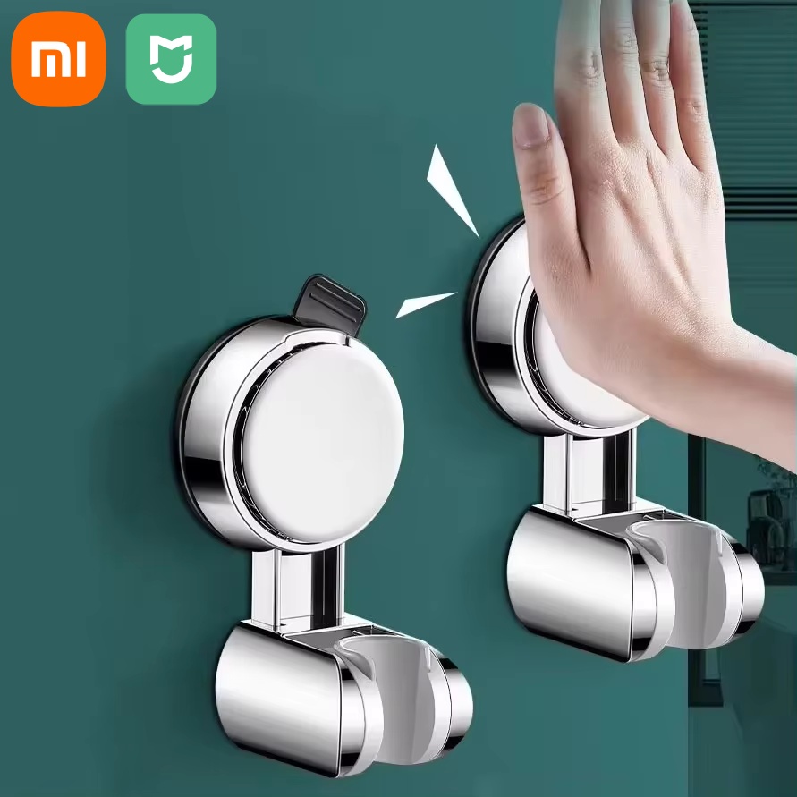 Xiaomi-Soporte para cabezal de ducha de mano con ventosa, ajuste Horizontal único, cabezal de ducha grande, compatible con montaje en pared
