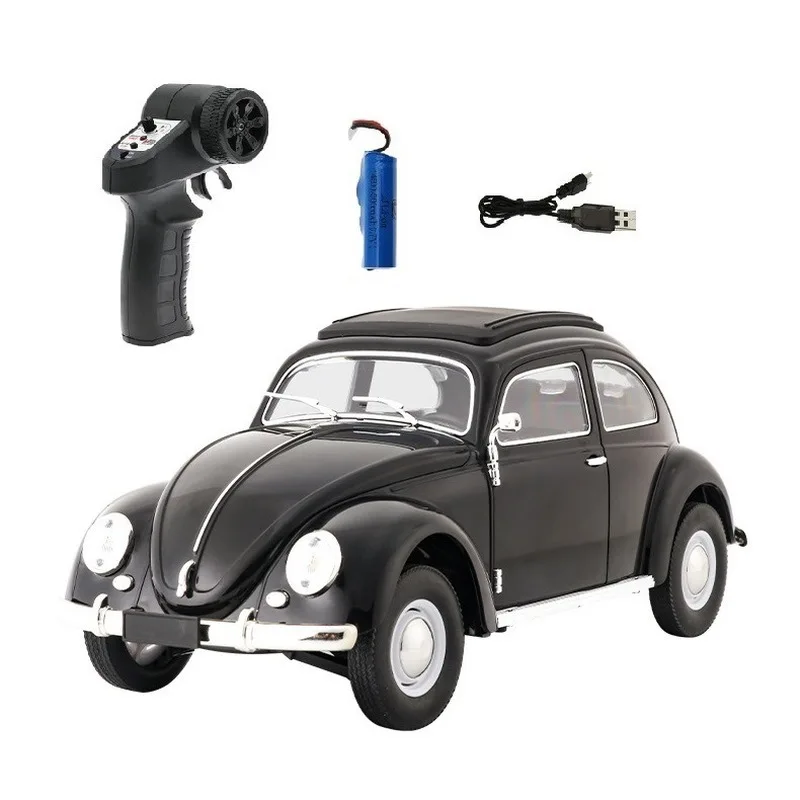 Cxd mobil REMOTE CONTROL D62mini แบบเต็ม mobil RC ย้อนยุครถด้วงปีนเขาจำลองรถจำลองของเล่นของขวัญในงานเทศกาล