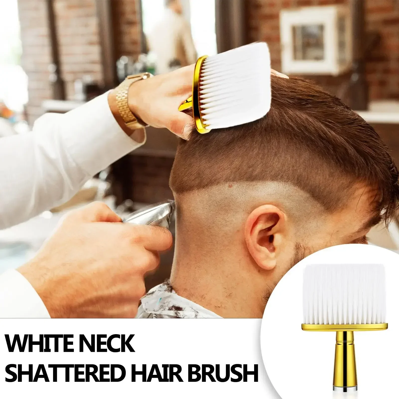 Professional Soft Neck Face Duster Brushes Barber Hair Clean Hairbrush Beard Brush Salon Cutting Hairdressing Styling Tools