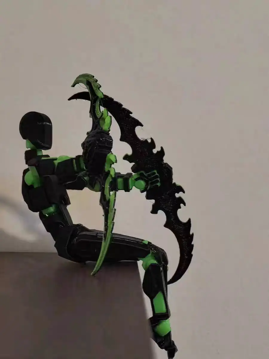 Multi-Jointed Movable Shapeshift Robot 3D Printed Mannequin Dummy Lucky 13 Robot movable figures adult toys children's toys