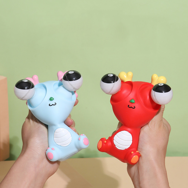 Creative Explosive Eye Dragon Dinosaur Decompression Toy Squeezing Joy Squeezing Staring Eye Funny Release Animal Sensory Toys