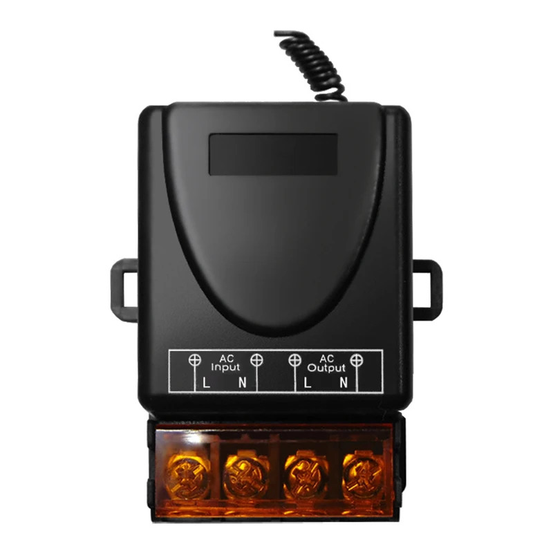 Universal Remote Control Switch 433mhz Wireless Switch AC 220V 30A Relay and On Off Transmitter for Light Lamp Water Pump Door