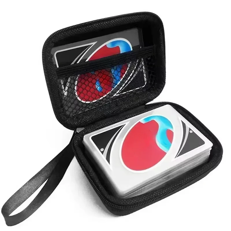 Caja de juegos de cartas de almacenamiento UNO, fundas para tarjetas, juego de mesa, Tarot, tres reinos, Protector de cartas de póker, regalos de cumpleaños Multicolor, 1 Uds.