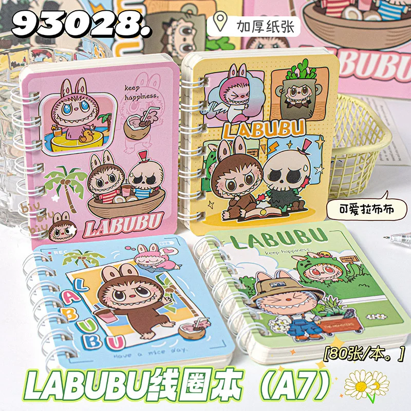 12 Pcs A7 Rollover Coil Book Student Small Notebooks Diary Portable Office Notepad  Back To School