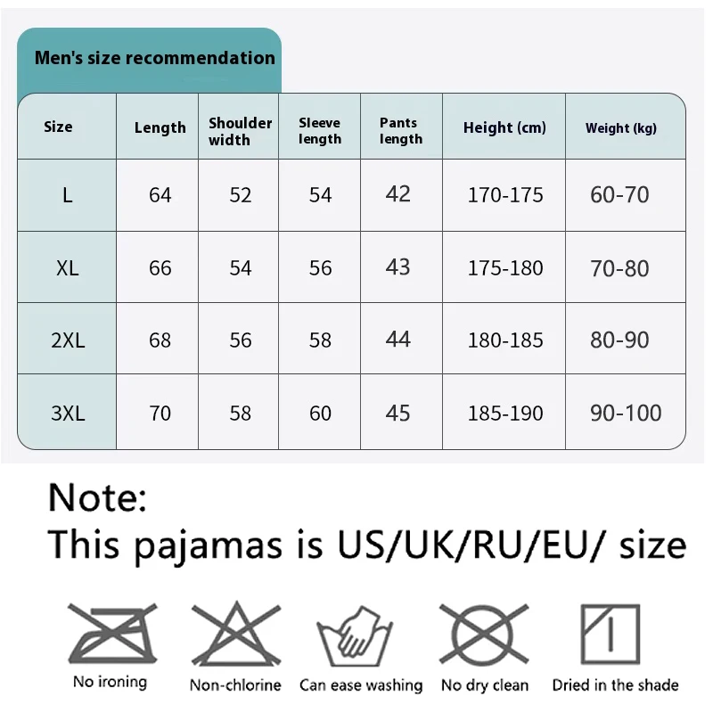 Große Größe Männer Pyjamas Set Eis Seide Cartoon Bär Kurzarm Student Zwei-Stück Strickjacke Revers Smiley Buchstaben 3xl Code Pyjamas