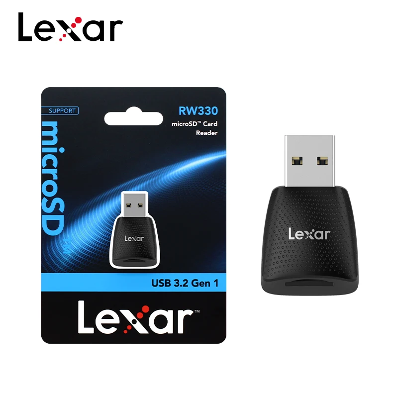 Оригинальный Lexar 330U USB 3.2 Gen 1, устройство чтения карт памяти, поддержка карт памяти Micro SD для MicroSDHC/MicroSDXC
