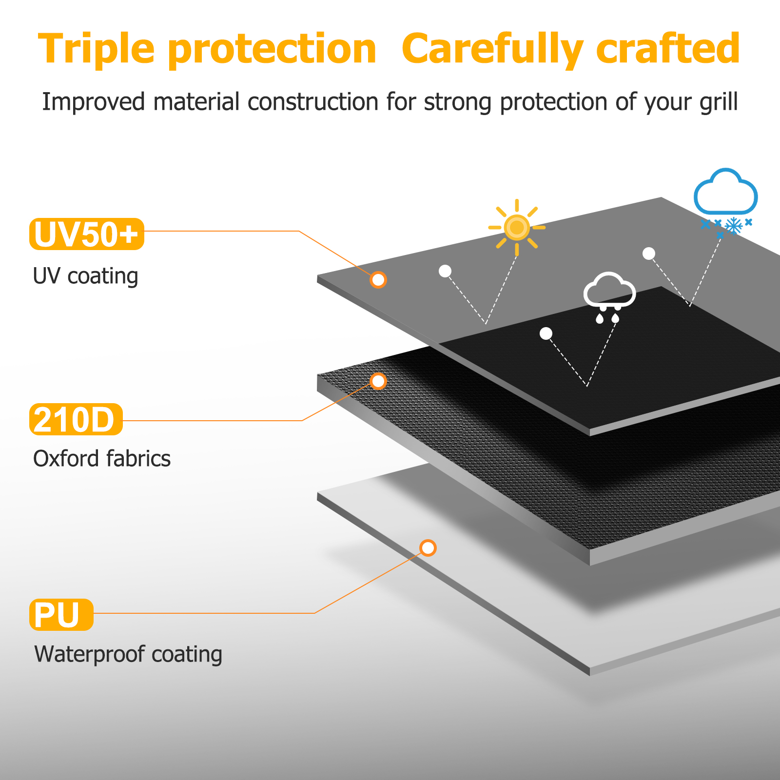 Toptrek capa de bicicleta 210d, protetor de bicicleta de alta qualidade, multiuso, chuva, neve, poeira, à prova d'água, capas protetoras para todos os climas