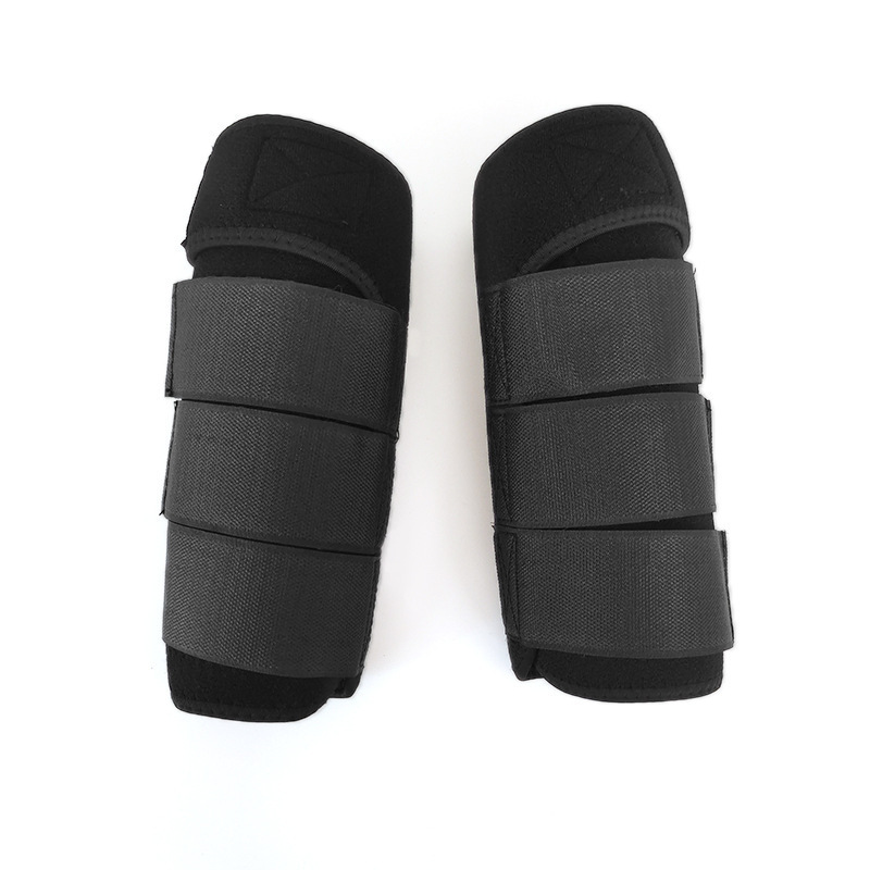 2 peças botas legging de cavalo anti-colisão equipamento de corrida de cavalos equestres material de mergulho macio e absorção de choque