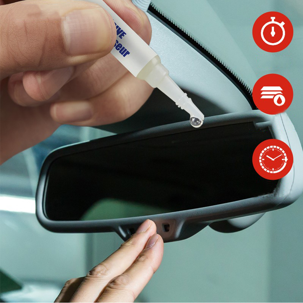 Gương Chiếu Hậu Ô Tô Keo Dán Chuyên Nghiệp Lực Keo Vĩnh Viễn Tự Động DIY Sửa Chữa Phụ Kiện Liên Kết Cho Kính & Kim Loại
