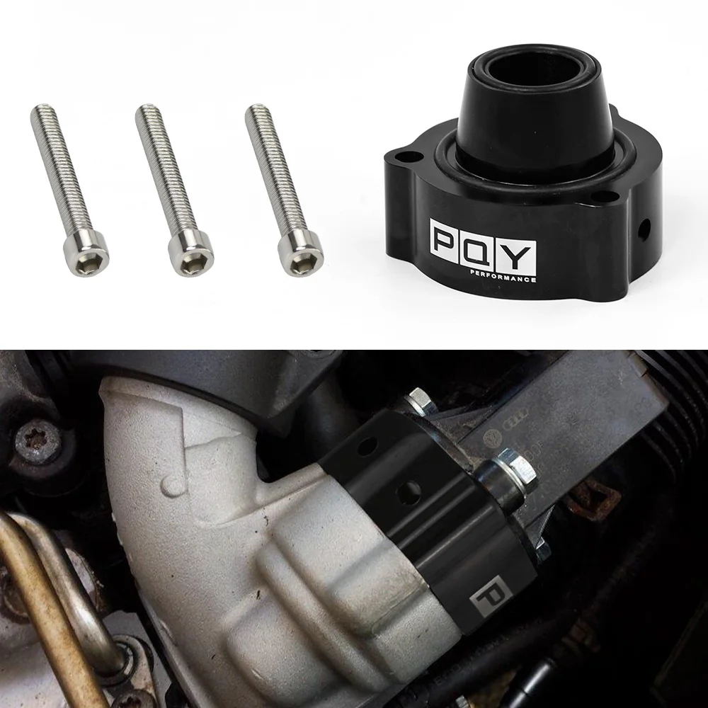 PQY - Blow Off VALVE Adaptor for VAG FSiT TFSi Bov Adapter For Audi A3 1.4 1.8 2.0 TSI/FSTi Turbo