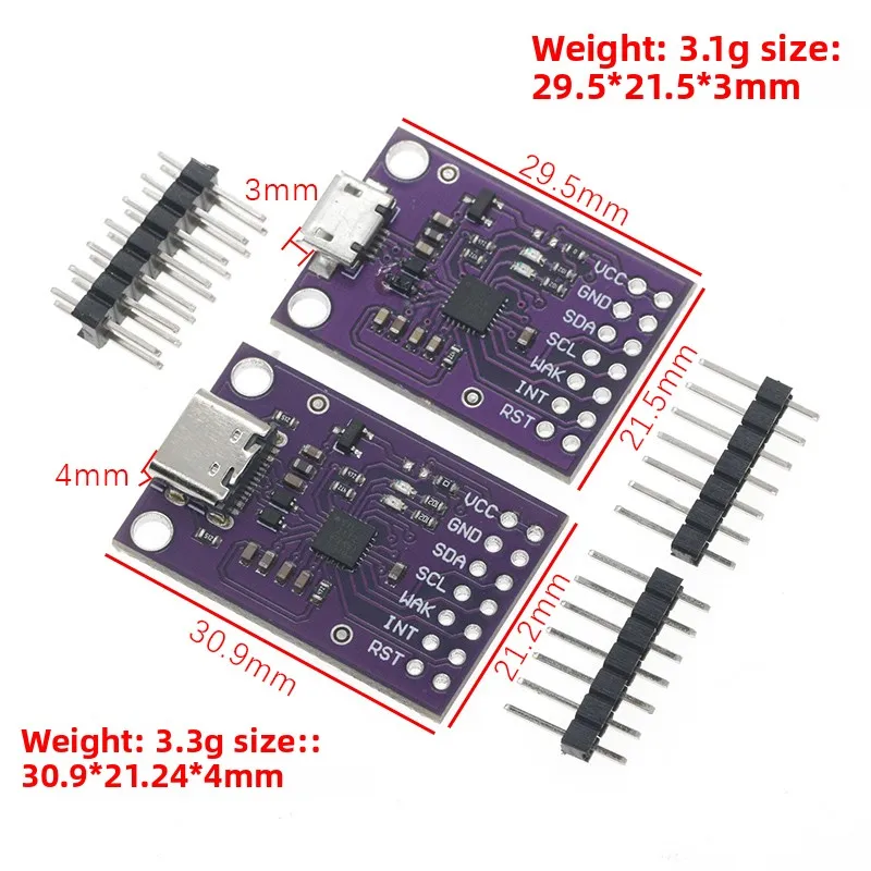 CP2112 Debug Board USB to SMBus I2C Communication Module 2.0 MicroUSB 2112 Evaluation Kit for CCS811 Sensor Module for arduino