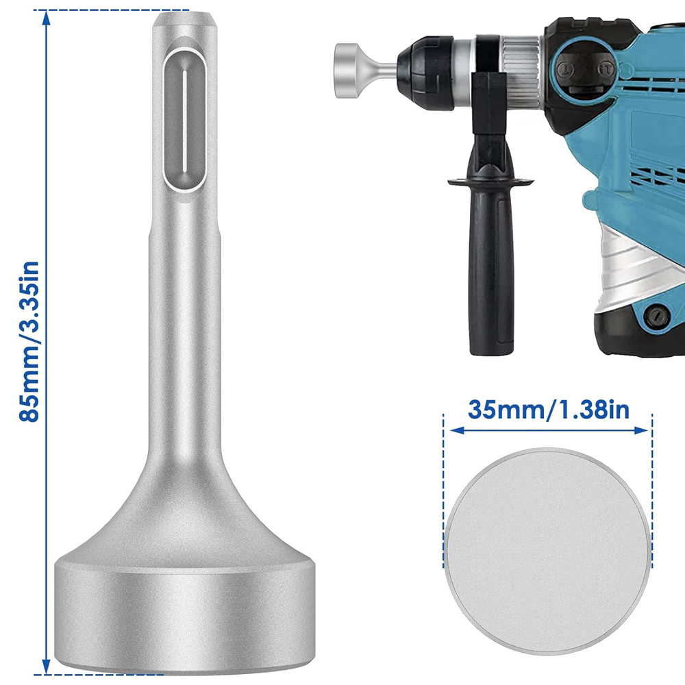 Chave de haste de aterramento de 85mm, broca de aço resistente, resistente ao desgaste, ampla compatibilidade, soquete para rotar