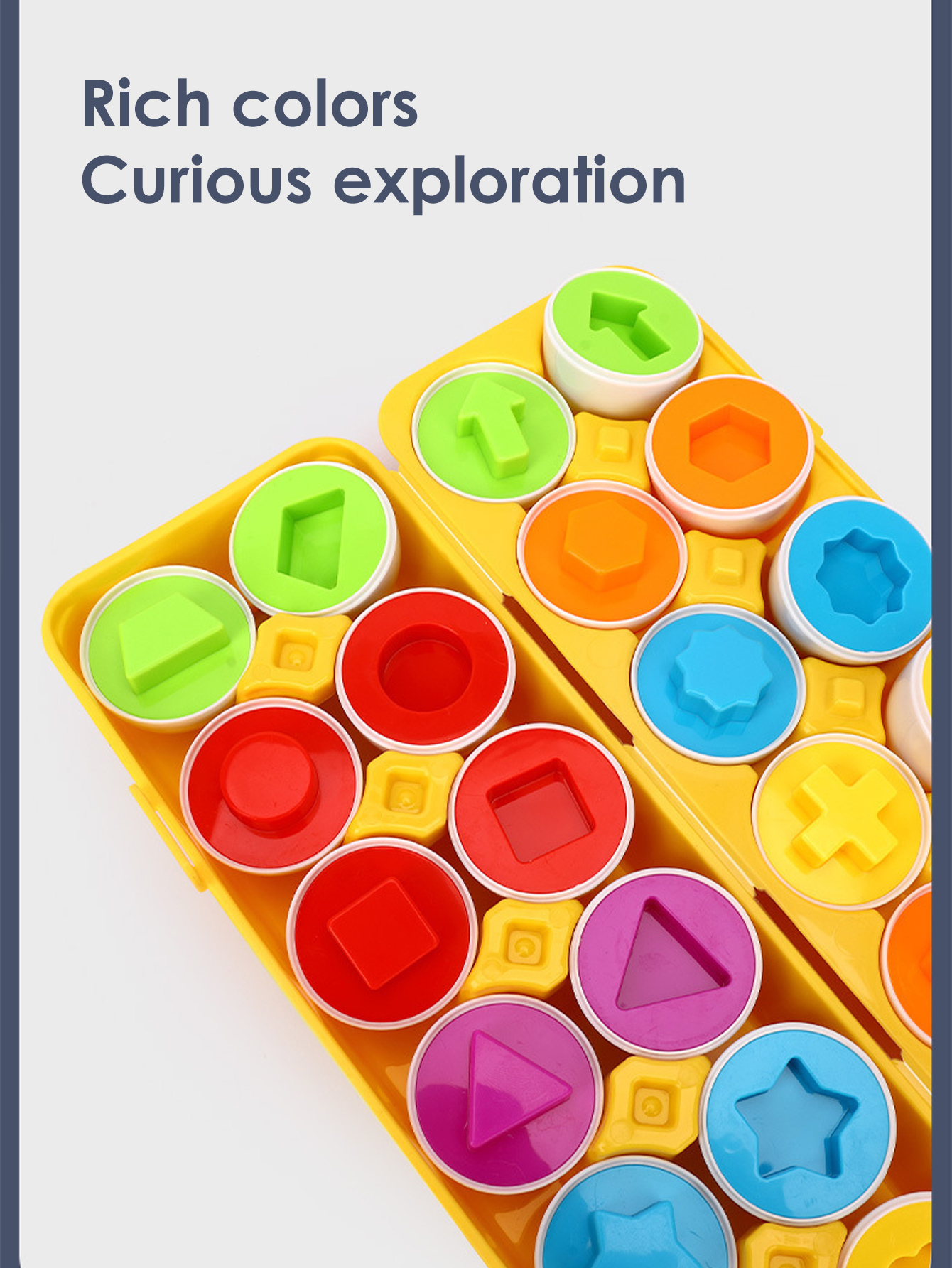 Forma das crianças ovo emparelhamento brinquedo do bebê educação precoce quebra-cabeça iluminação cor forma classificação treinamento brinquedo inteligente ovo