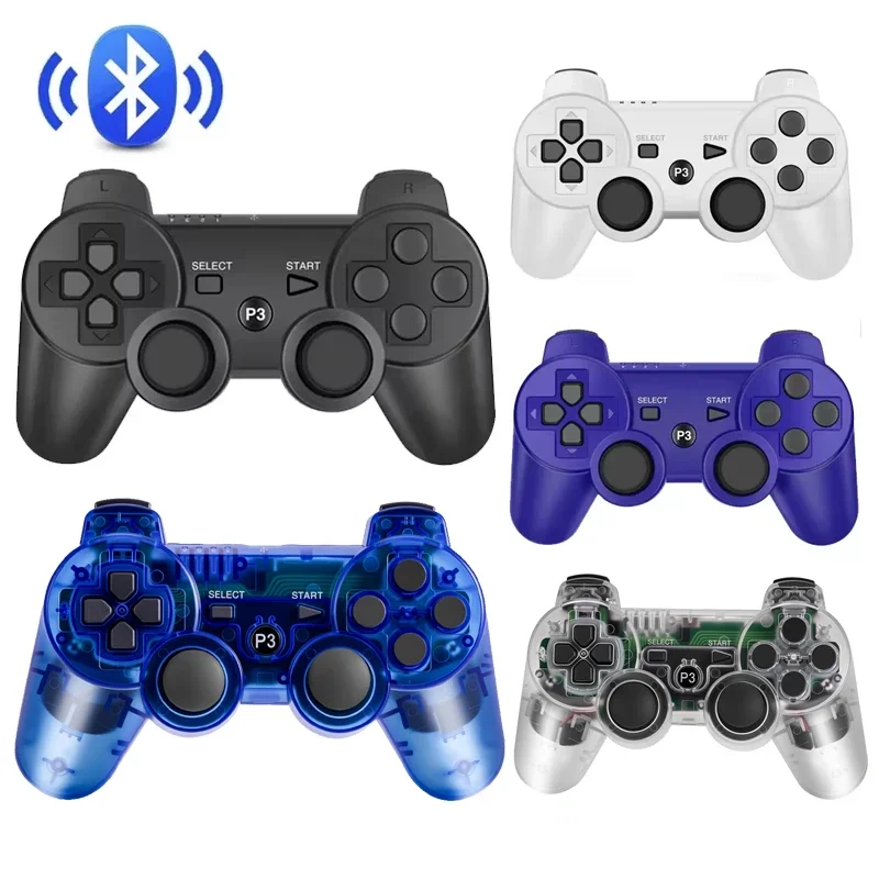 Controller wireless compatibile Bluetooth per gamepad joystick PS3 per accessori Controle PlayStation 3 Controller di gioco per PC USB