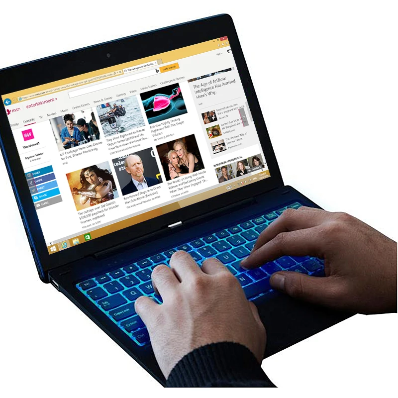 11.6 ''Windows 10 Tablet PC 2 em 1 Teclado de encaixe 2 GB DDR + 64 GB G12 Z8350 CPU 1366 * 768 IPS Touch Quad Core Câmera dupla