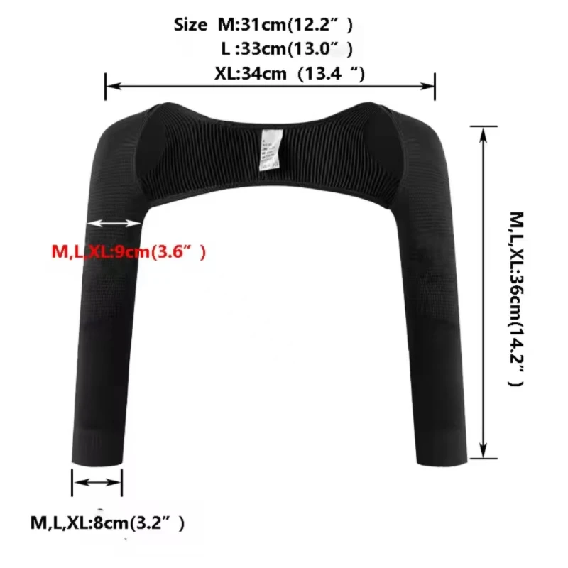 Women's Must-Have Arm Slimming Posture Correction Set-Arm Shaping Sleeves for Fat Burning Back Support to Prevent Humpback