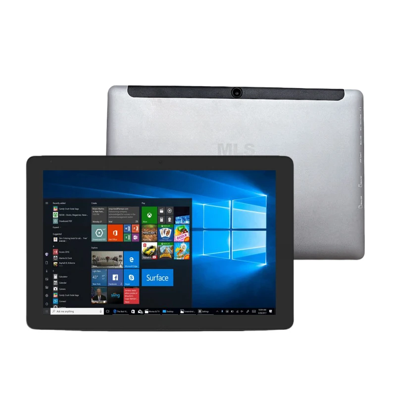 MLS 10,8'' Windows 10 Tablets 64bit X5-Z8300 Quad-Core 4GB RAM 32GB ROM 1920 x 1800 IPS 1*USB 3.0 6000mAh