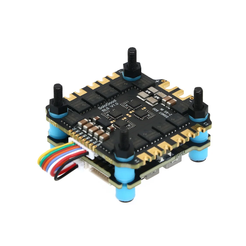 SoloGood F722 Flight Controller & BLHELI_S 60A 4in1 ESC F722 60A Stack for FPV Drones Parts