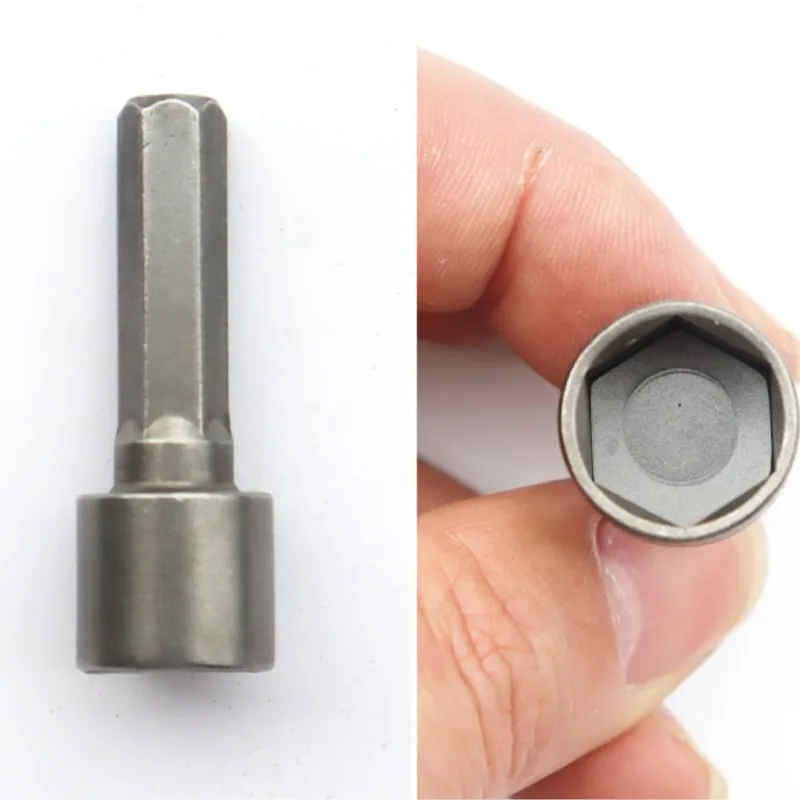 9-Piece/14-Piece Heavy-Duty Socket Wrench Drill Bit Nut Screwdriver Set 1/ 4inch Hex Shank Screwdriver Socket Adapter Set 5-13mm Hand Tools