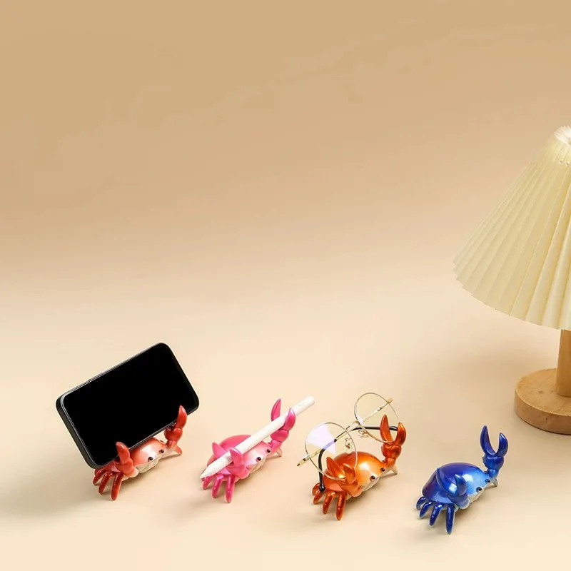 Easy to Hold Useful Weightlifting Crab Pen Holder Bright Color Crab Pen Holder Simulation for Students