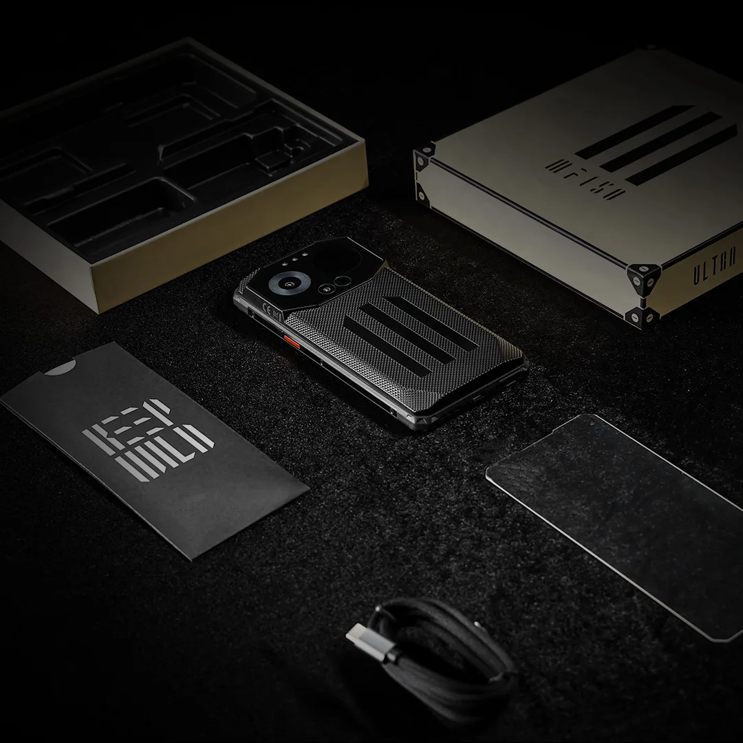 IIIF150 B3 เครื่องที่ทนทานจอแสดงผลแบบ Dual 8GB (8 + 12) 256GB 100MP กล้องบางเฉียบทนทาน 10800mAh G96 Android 14 Dynamic Island