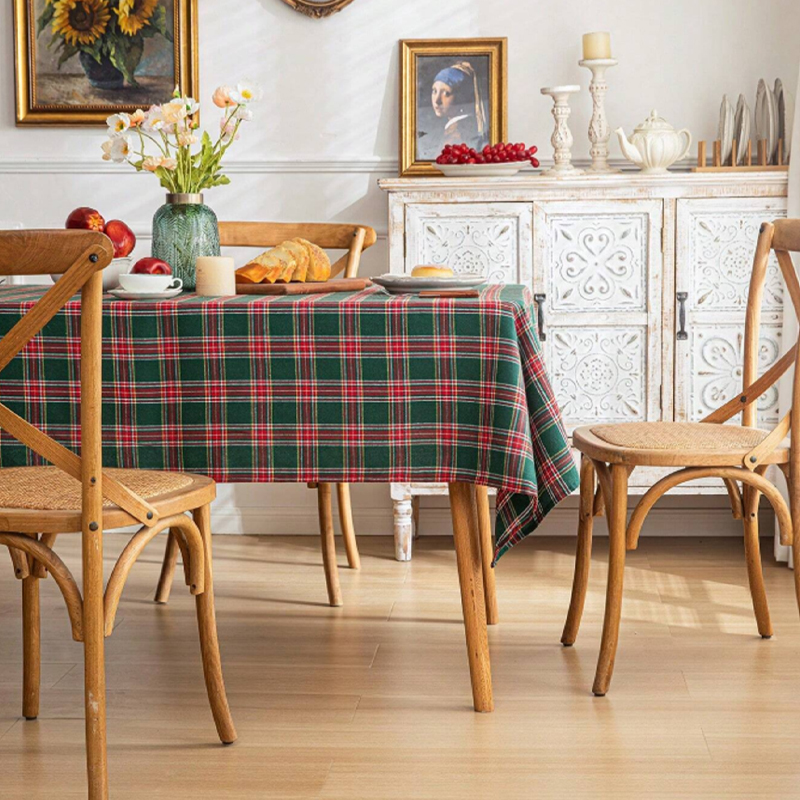 Tovaglia a quadretti, adatta per feste, banchetti, ristoranti, decorazioni per la cucina