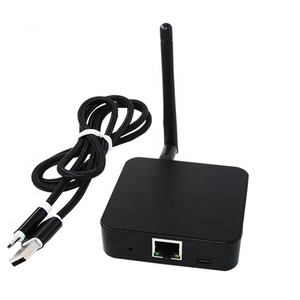 Black Ble Gateway iBeacon ble a Puente de red, compatible con conexión Ethernet y WiFi