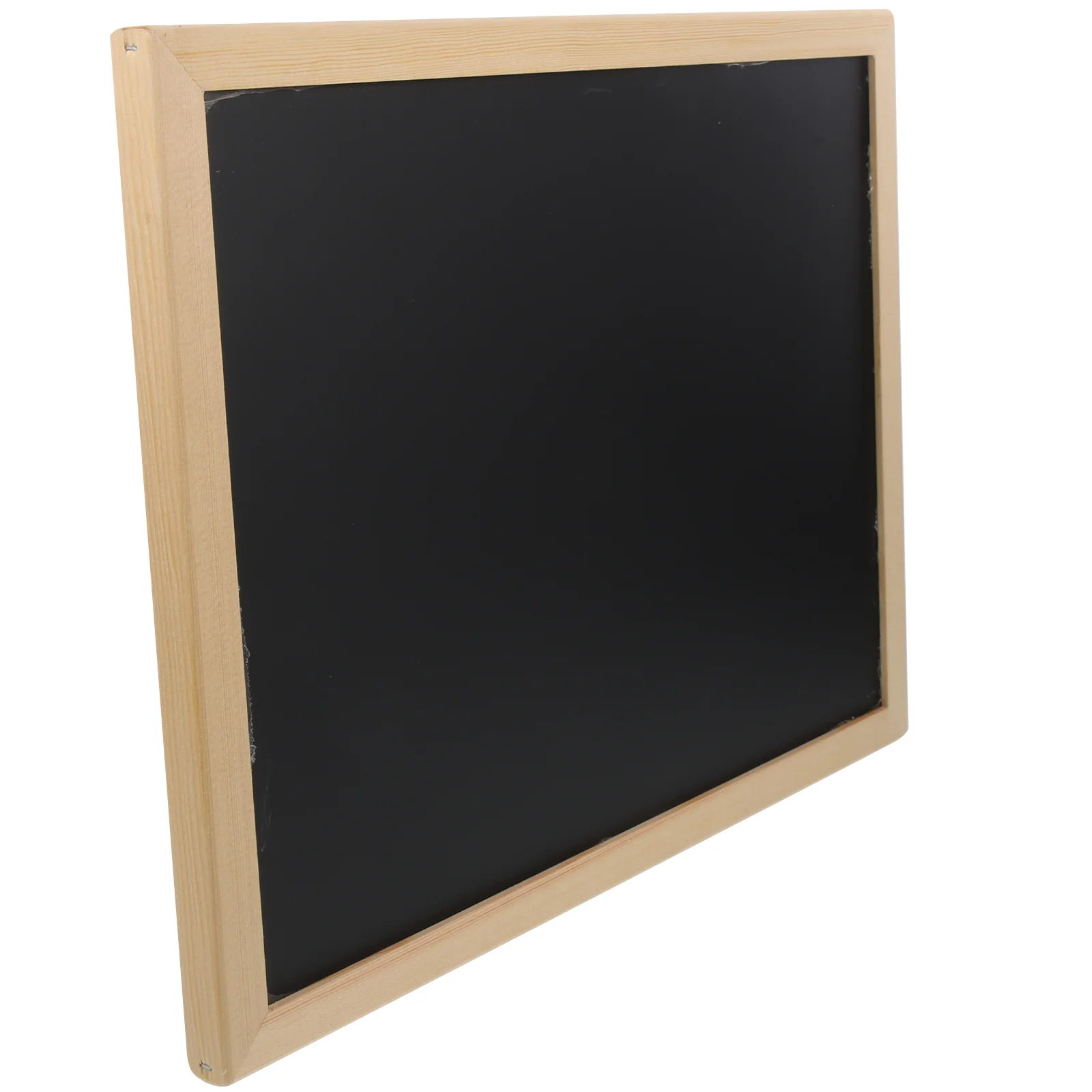 Display Board Child Toddler Labels Standing Chalkboard Desktop Message 405X30X2CM Pine Sign Chalkboard
