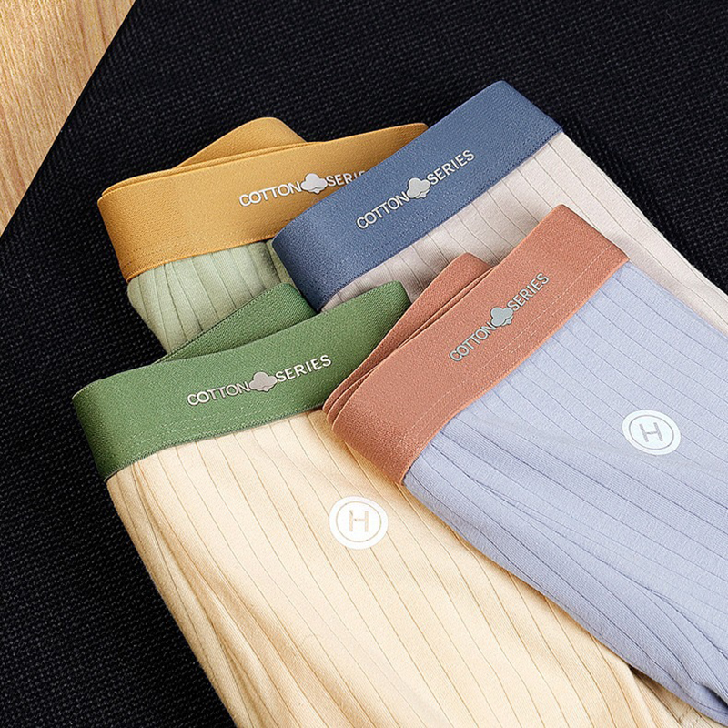 Мужские Дышащие Шорты-боксеры, Эластичное Нижнее Белье Из Молочного Волокна