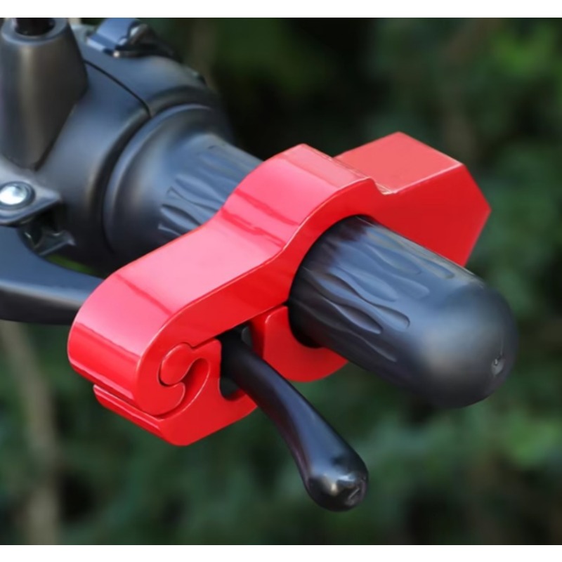 SDTWMotorcycle Handlebar Lock Handlebar Brake Handle Solid Lock Imitating Steal Lock Pull Rod ATV Dirt Street Bikes Anti Theft