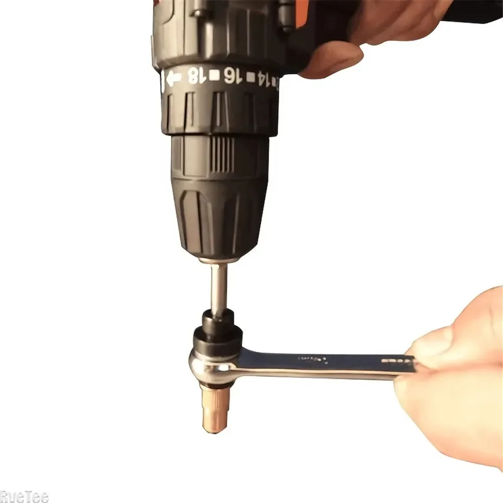Manual Rivet Screw Riveter Rivet Nut Tool Adapter M3 M4 M5 M6 M8 M10 M12 Metal License Plate Simple Installation 11pc